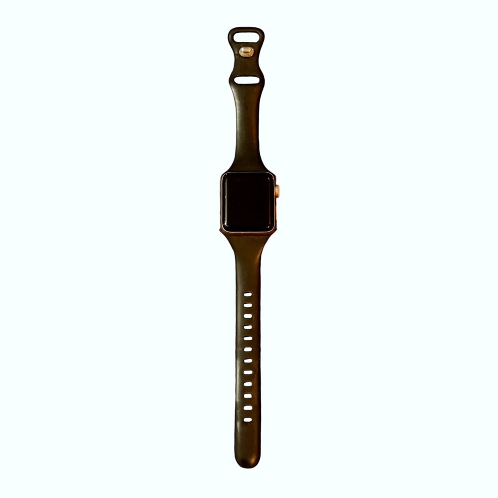 Apple Watch Series 3 38mm Rose Gold Aluminum Case GPS LTE Cellular Extra Bands